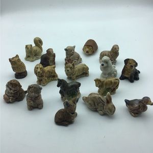 Red Rose promotional Wade animals